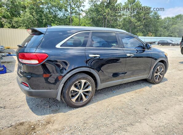 5XYPH4A51HG253441 2017 KIA SORENTO Black Задня права чверть