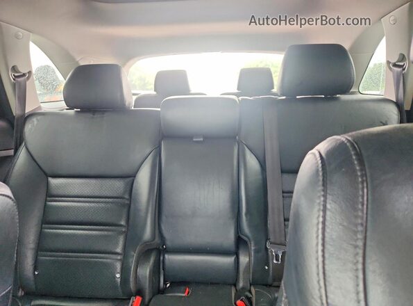5XYPH4A51HG305005 2017 KIA SORENTO Brown Հետևի նստատեղերի տեսք