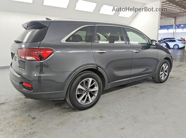 5XYPH4A51KG452397 2019 KIA SORENTO Gray Tył prawy