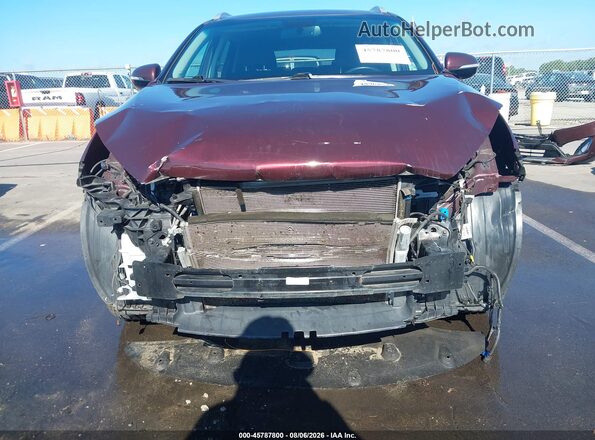 5XYPH4A52HG319639 2017 KIA SORENTO Темно-бордовый Вид спереди