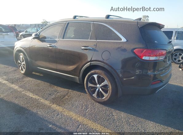 5XYPH4A52JG365218 2018 KIA SORENTO Brown Rear left