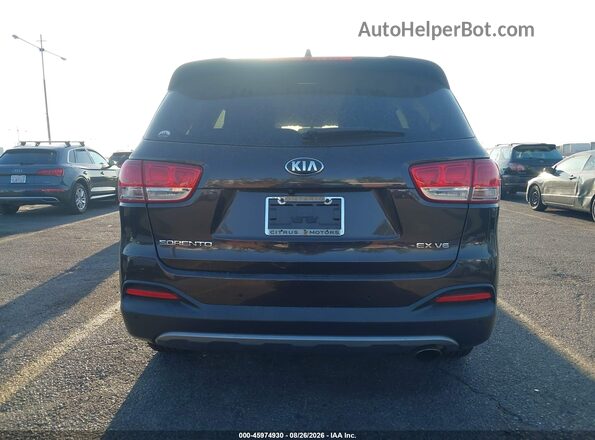 5XYPH4A52JG365218 2018 KIA SORENTO Brown 