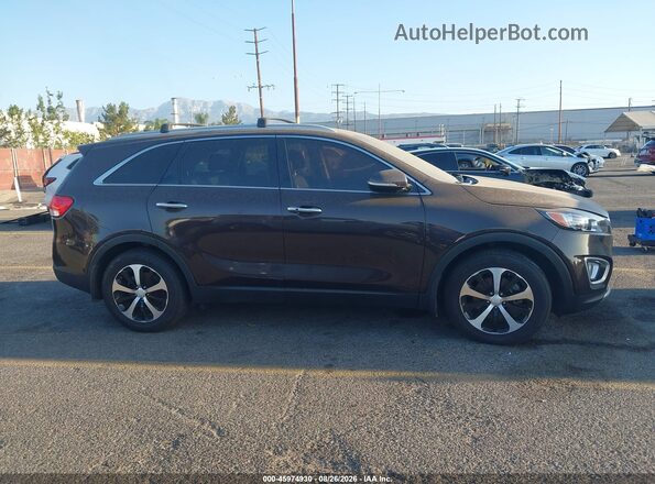 5XYPH4A52JG365218 2018 KIA SORENTO Brown Instrument cluster view