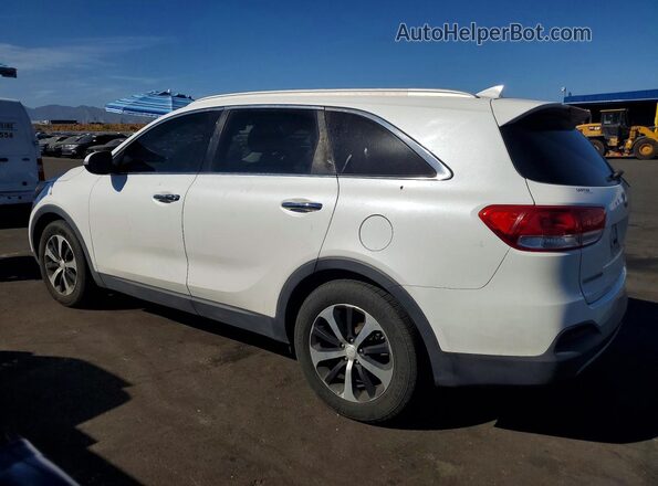 5XYPH4A52JG398283 2018 KIA SORENTO Белый Задняя левая четверть