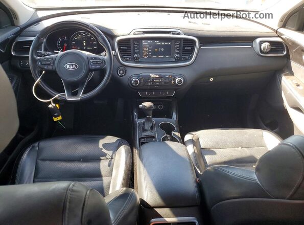 5XYPH4A52JG398283 2018 KIA SORENTO Белый Вид панели приборов