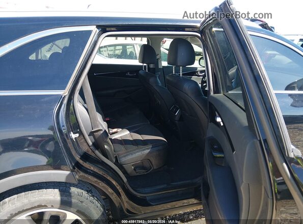 5XYPH4A52KG567669 2019 KIA SORENTO Black Вид наклейки з VIN-кодом