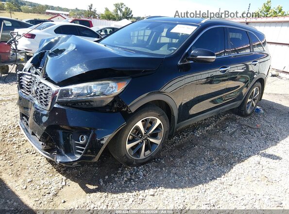 5XYPH4A52KG567669 2019 KIA SORENTO Black Передня ліва чверть