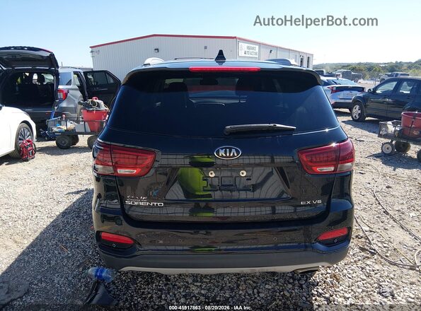 5XYPH4A52KG567669 2019 KIA SORENTO Black 