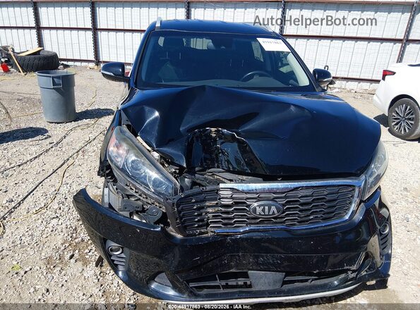 5XYPH4A52KG567669 2019 KIA SORENTO Black Вид задньої частини салону