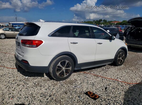 5XYPH4A53GG176831 2016 KIA SORENTO White Front view