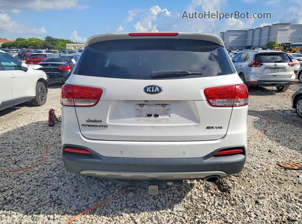 5XYPH4A53GG176831 2016 KIA SORENTO White Engine compartment view