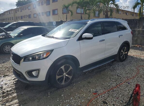 5XYPH4A53GG176831 2016 KIA SORENTO White Rear left