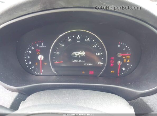 5XYPH4A53KG439277 2019 KIA SORENTO Темно-бордовый Вид задних сидений