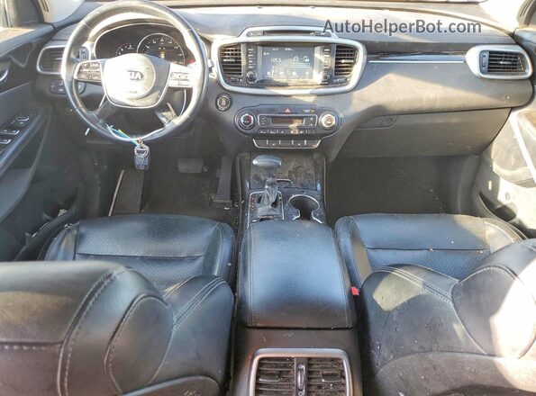 5XYPH4A54KG457142 2019 KIA SORENTO Burgundy წინა პანელის ხედი