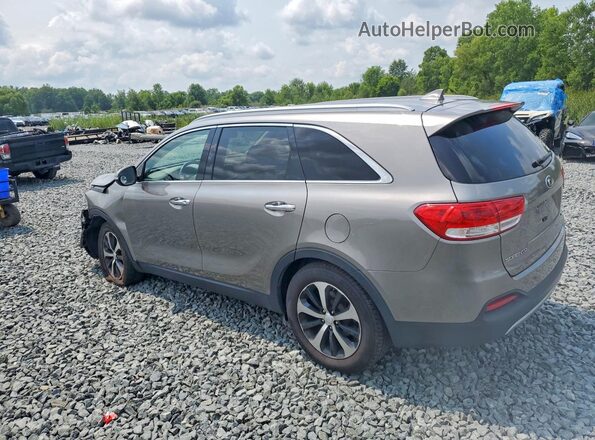 5XYPH4A55GG112046 2016 KIA SORENTO Серый Задняя левая четверть
