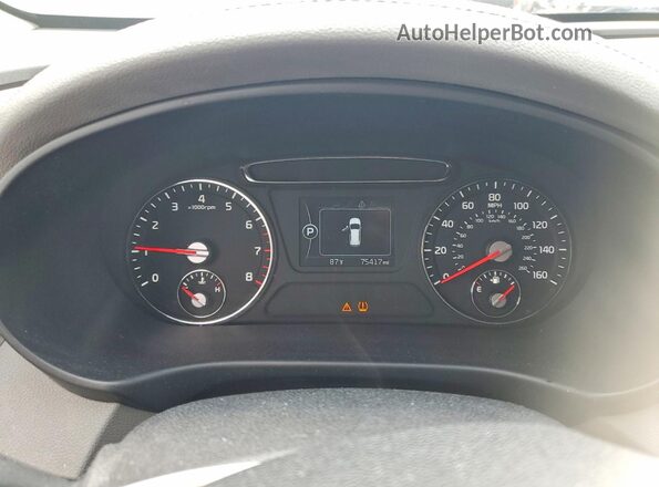 5XYPH4A55GG112046 2016 KIA SORENTO Серый Вид щитка приборов
