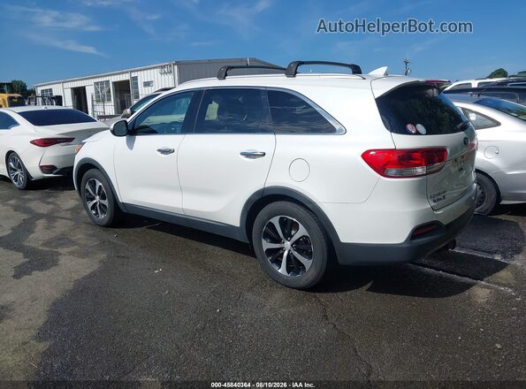 5XYPH4A55GG174983 2016 KIA SORENTO White უკანა მარცხენა
