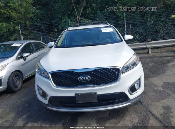 5XYPH4A55GG174983 2016 KIA SORENTO White ხელსაწყოთა პანელის ხედი