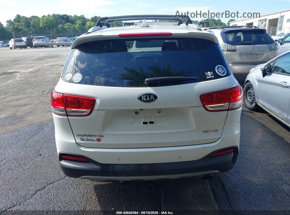 5XYPH4A55GG174983 2016 KIA SORENTO White 