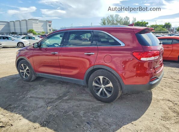 5XYPH4A56GG041830 2016 KIA SORENTO Red Rear right