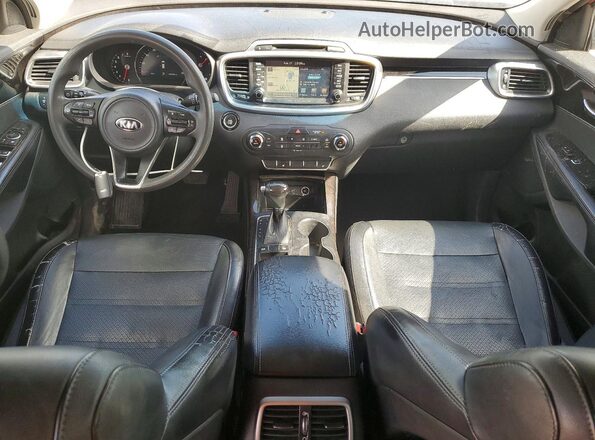 5XYPH4A56GG041830 2016 KIA SORENTO Red 360 interior view