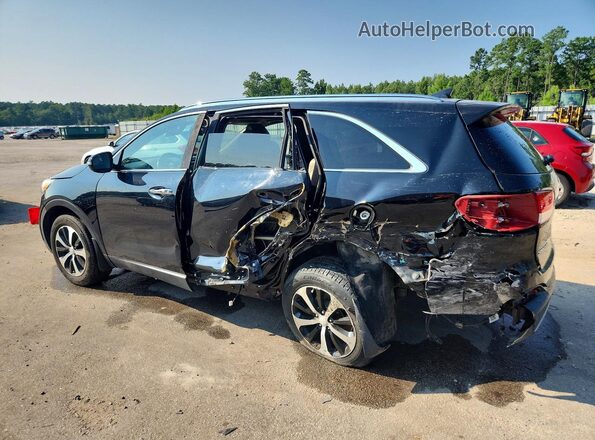 5XYPH4A57GG077395 2016 KIA SORENTO Black Tył lewy