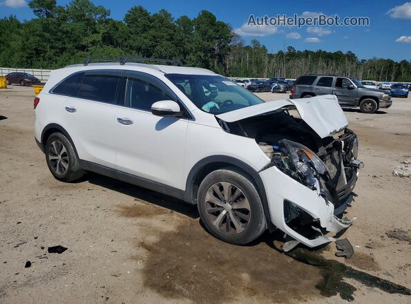 5XYPH4A57JG399056 2018 KIA SORENTO White Front right