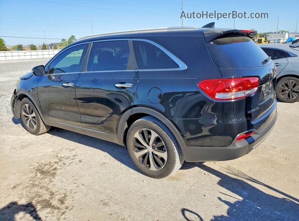5XYPH4A5XJG410549 2018 KIA SORENTO Black Задня ліва чверть