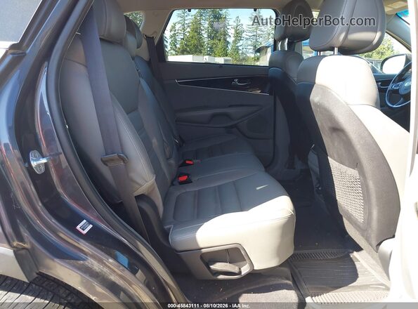 5XYPHDA11GG028397 2016 KIA SORENTO Gray Вид наклейки з VIN-кодом