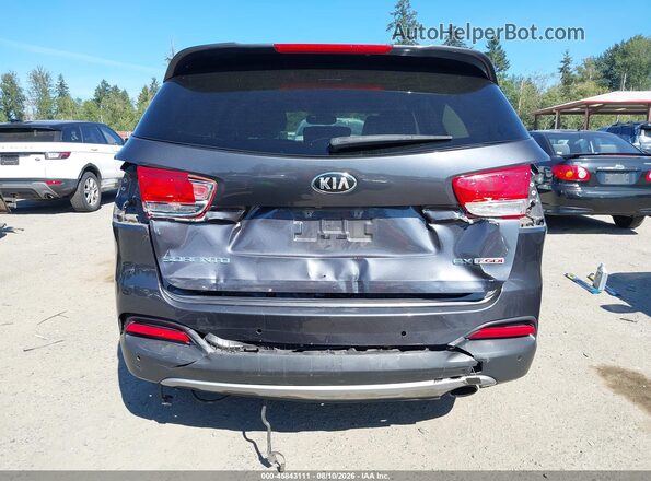 5XYPHDA11GG028397 2016 KIA SORENTO Gray 
