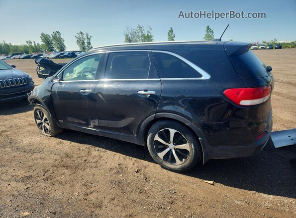 5XYPHDA13GG138609 2016 KIA SORENTO Black Tył lewy