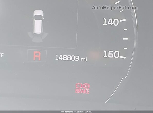 5XYPHDA16GG019033 2016 KIA SORENTO Black Widok wnętrza 360 stopni