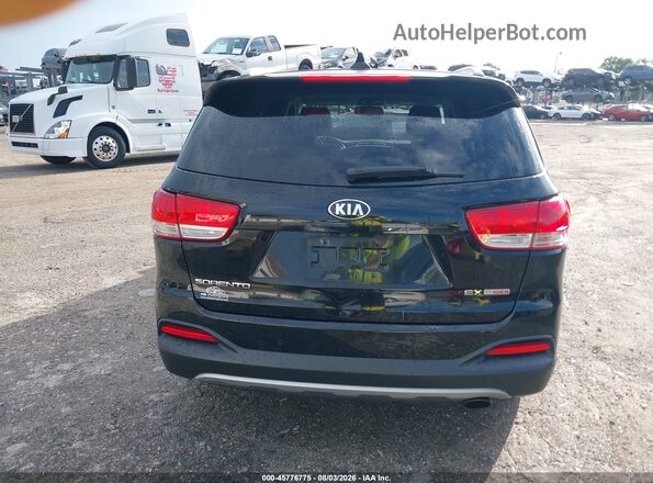 5XYPHDA16GG019033 2016 KIA SORENTO Black 