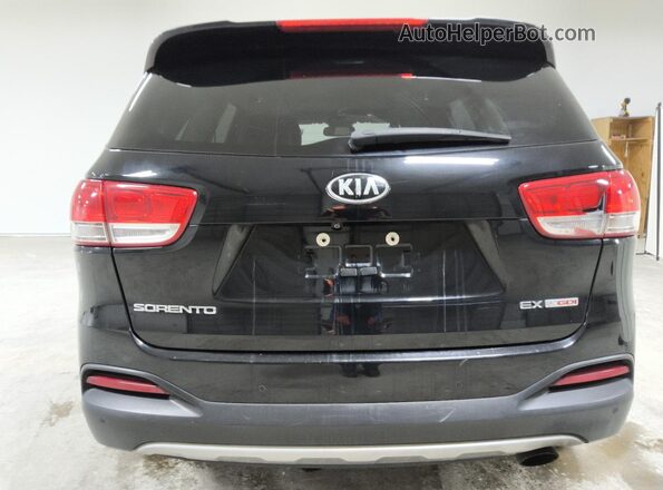 5XYPHDA16JG360245 2018 KIA SORENTO Black 