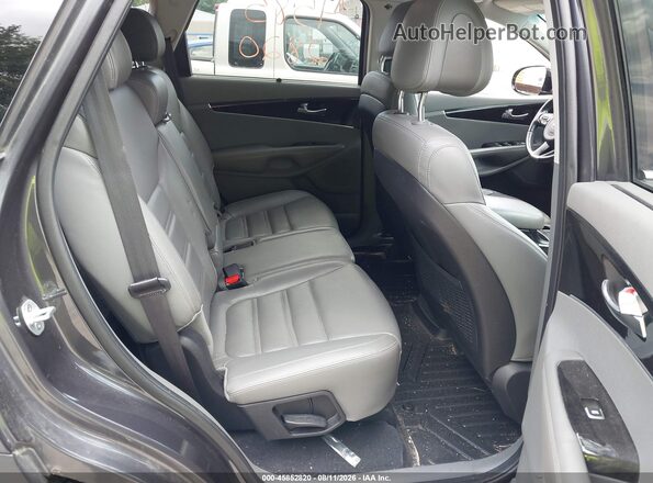 5XYPHDA17GG007019 2016 KIA SORENTO Gray Вид наклейки з VIN-кодом