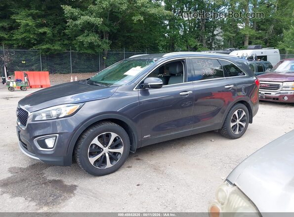 5XYPHDA17GG007019 2016 KIA SORENTO Gray Панорамний вид салону 360°