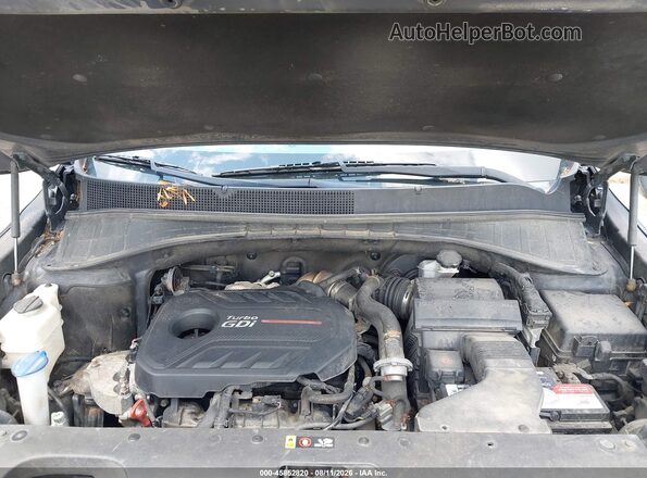 5XYPHDA17GG007019 2016 KIA SORENTO Gray Вид ззаду