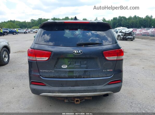 5XYPHDA17GG007019 2016 KIA SORENTO Gray 