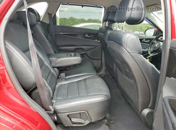 5XYPHDA17GG032065 2016 KIA SORENTO Красный Вид задней части салона