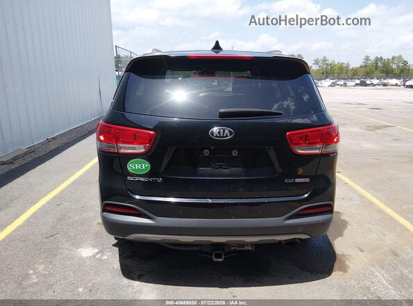 5XYPHDA19HG265902 2017 KIA SORENTO Black 