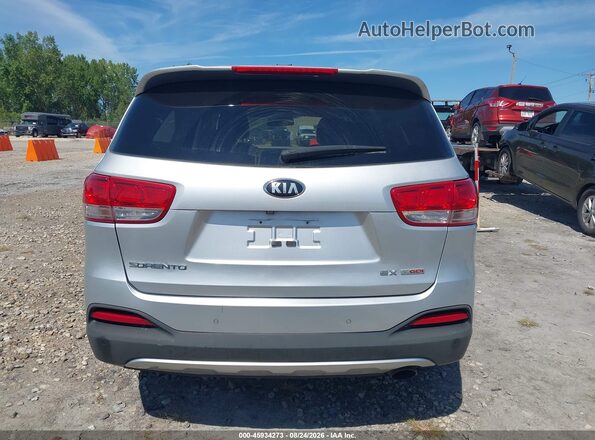 5XYPHDA1XGG011999 2016 KIA SORENTO Silver 