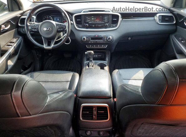 5XYPHDA1XGG025353 2016 KIA SORENTO Белый Вид щитка приборов