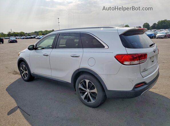 5XYPHDA1XGG025353 2016 KIA SORENTO Белый Задняя правая четверть