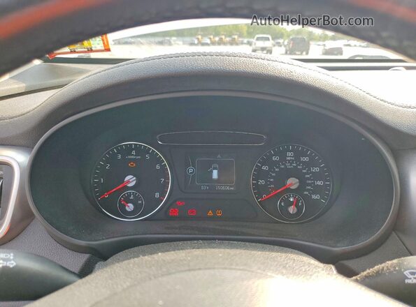 5XYPHDA1XGG025353 2016 KIA SORENTO Белый Вид задних сидений