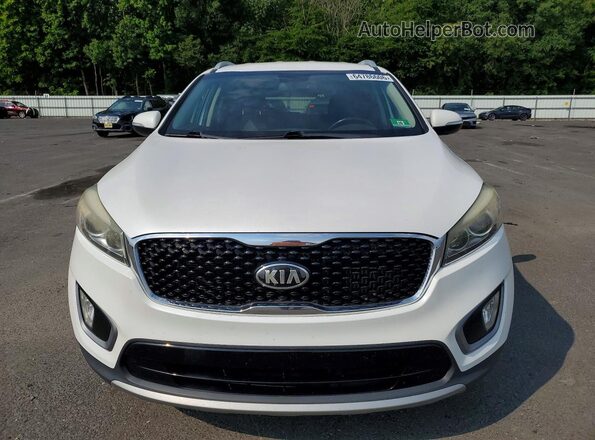 5XYPHDA1XGG025353 2016 KIA SORENTO Белый Вид сзади