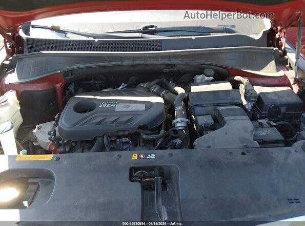 5XYPHDA1XGG029760 2016 KIA SORENTO Красный Вид сзади