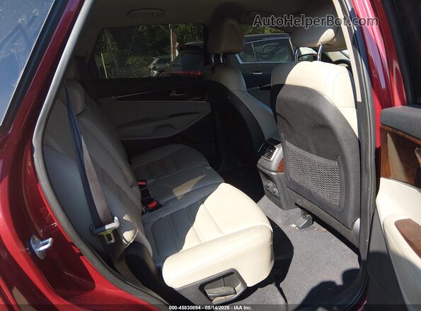 5XYPHDA1XGG029760 2016 KIA SORENTO Красный Вид наклейки с VIN-кодом