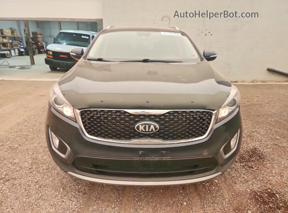 5XYPHDA50HG196584 2017 KIA SORENTO Blue Դիմացի տեսք