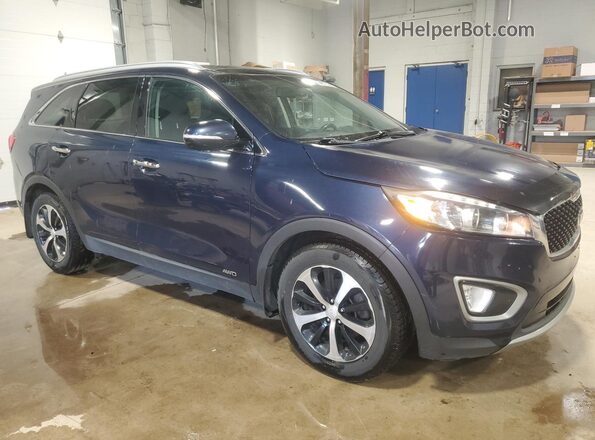 5XYPHDA50HG196584 2017 KIA SORENTO Blue 