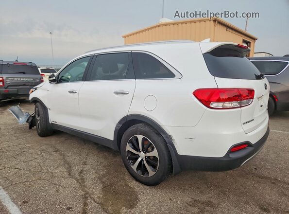 5XYPHDA50HG337394 2017 KIA SORENTO White Rear left